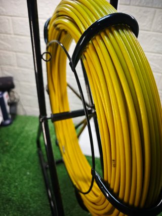 Guía 6mmx100M Rodador de Conducto de Fibra