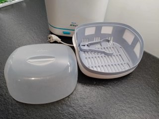 Esterilizador de biberones para microondas