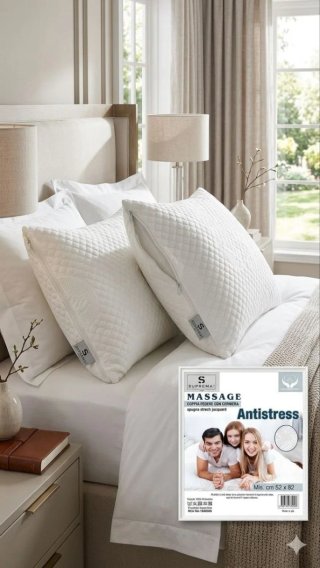 Coppia federe Antistress 52x82 cm
