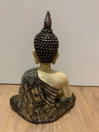 Figura Buda Decorativa Sentado