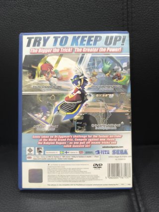 Sonic Riders PS2 (PlayStation 2)