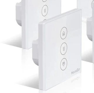4 Interruptores de Persiana Eléctricos Blancos