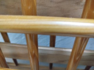 Cuna de madera para bebé