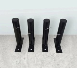 4 Soporte pared para discos olímpicos crosffit bum