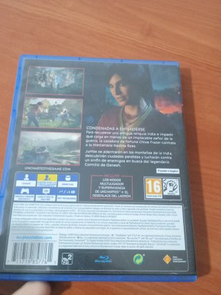Uncharted El Legado Perdido PS4
