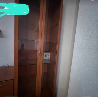 Mueble de salón madera diseño elegante