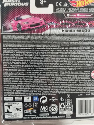 Hotwheels Premium Fast & Furious Honda S2000