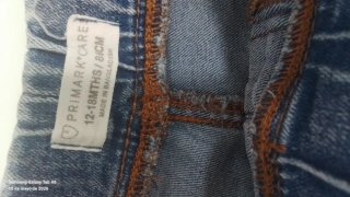 Conjunto camiseta y pantalón vaquero niño