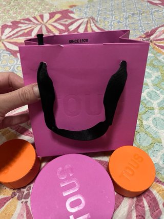 Bolsita y 3 cajitas Tous