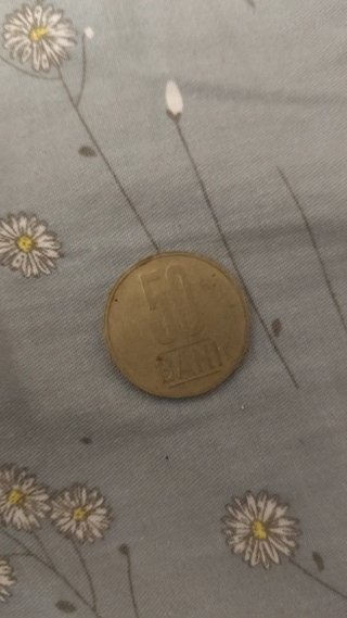 Moneda 50 Bani Rumanía