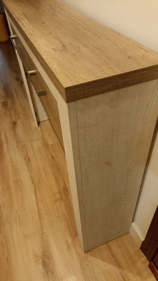 Mueble recibidor con espejo