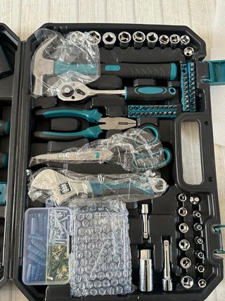Caja Herramientas 257 Piezas Sundpey Azul