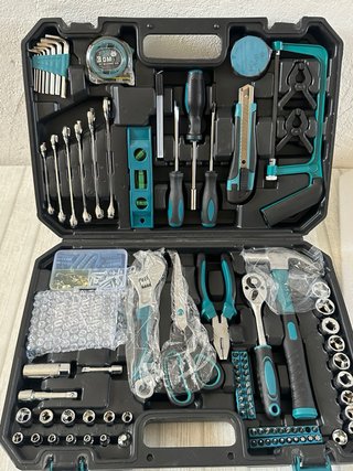 Caja Herramientas 257 Piezas Sundpey Azul