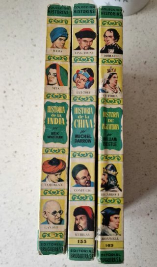 3 libros Colec. Historias Bruguera. 1ras ediciones