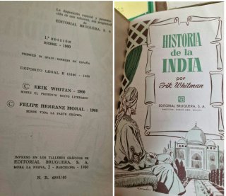 3 libros Colec. Historias Bruguera. 1ras ediciones