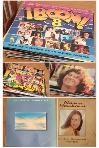 Lote Vinilos Antiguos: Boom! 8, Skate Bard 4, Eumi