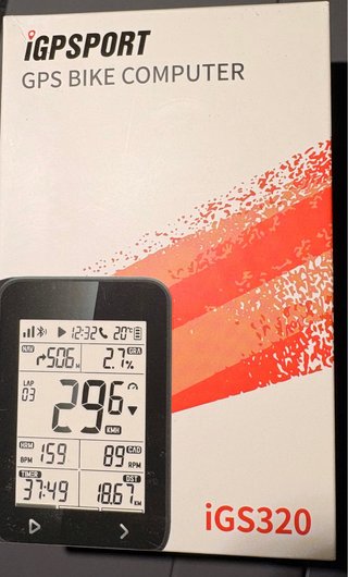 Ciclocomputador iGSport iGS320 GPS Bici