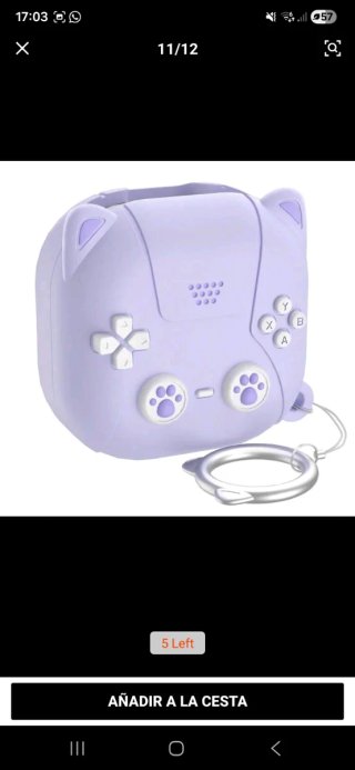 Estuche Silicona Samsung Galaxy Gatito