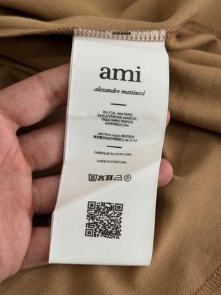 T-shirt Ami Paris XL Camel Nova
