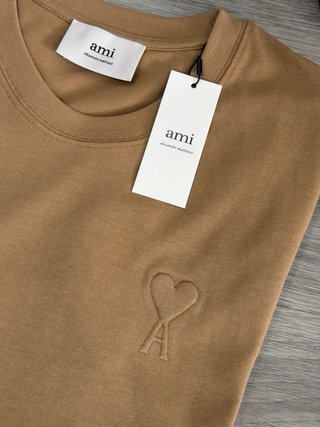 T-shirt Ami Paris XL Camel Nova