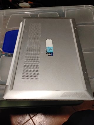 Portátil HP blanco Desconozco si funciona