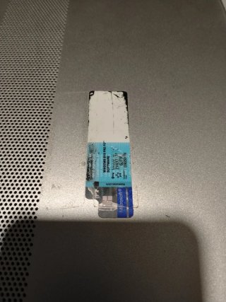 Portátil HP blanco Desconozco si funciona