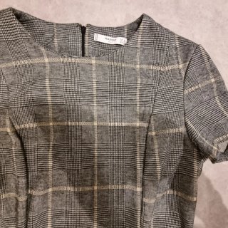 Vestito invernale Mango a quadri