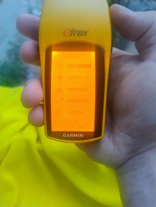 GPS Garmin eTrex Amarillo