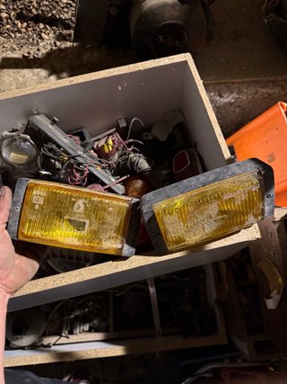 Faros antiniebla amarillos