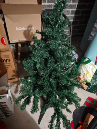 Árbol de Navidad artificial 1m