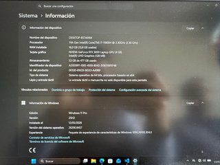 Acer Nitro 5 i7 / RTX 3050 / 16GB / 500 GB SSD