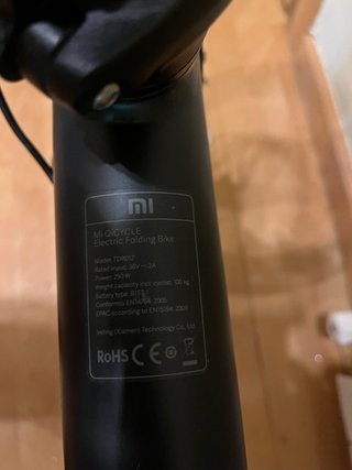 Bicicleta Eléctrica Qicycle EF1 Plegable