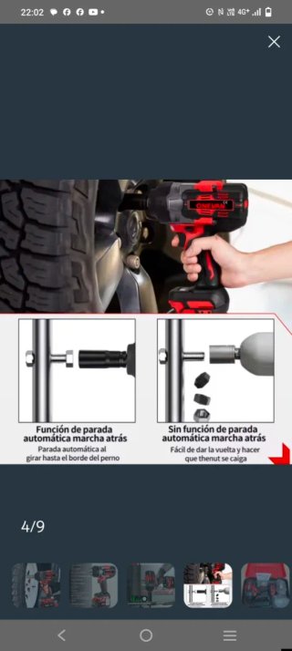 Pistola Llave de impacto ONEVAN 2800 nm