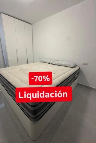 Liquidación pack canapé y colchón
