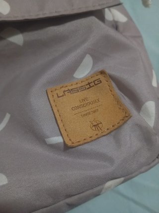 Bolsa de bebé LÄSSIG gris