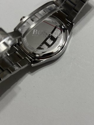Orologio Uomo BOSS Argento Bianco