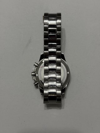 Orologio Uomo BOSS Argento Bianco