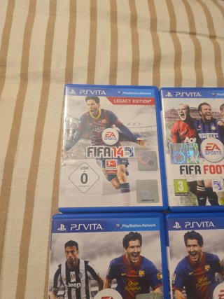 Lote 4 Juegos PS Vita FIFA 14, Football, 13