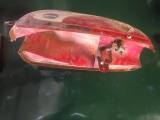 Depósito Gasolina Derbi Antorcha Rojo
