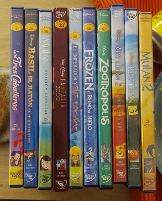 Colección DVD Disney Clásicos Español