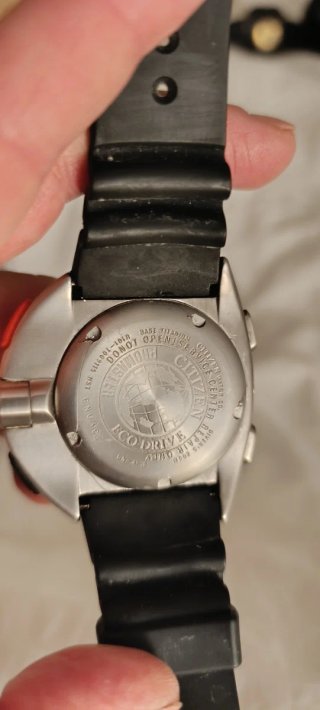 Orologio Citizen Titanium da subacquea per ricambi