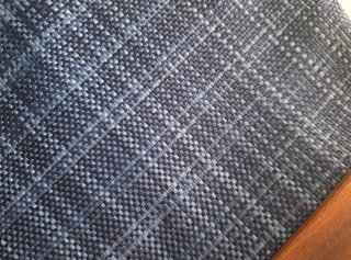Bolso/Cartera Azul Madera