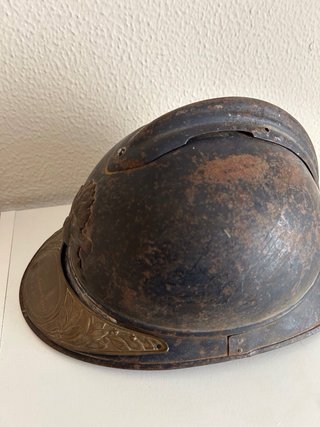 Casco Adrian Francés Antiguo