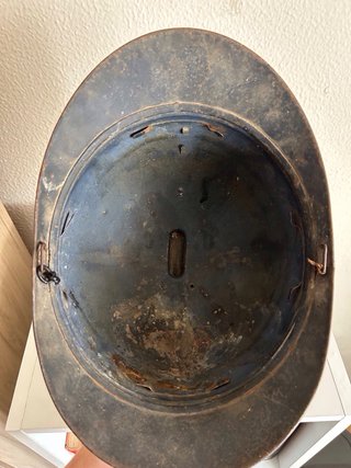 Casco Adrian Francés Antiguo