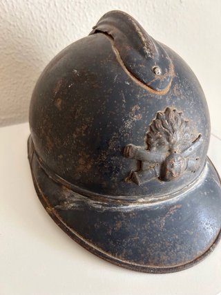 Casco Adrian Francés Antiguo