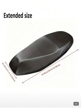 Funda asiento moto scooter negra. NUEVA A ESTRENAR