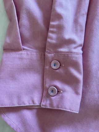 Camisa Lloyds rosa manga larga