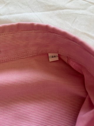 Camisa Lloyds rosa manga larga
