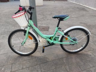 Bicicleta infantil B-PRO 20 verde