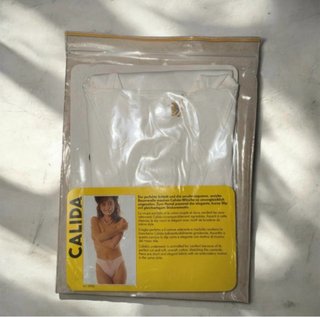 Canottiera Calida Vintage 100% Cotone Taglia S